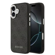 Guess 4G MagSafe Hoesje voor iPhone 17 – Zwart - Telefoonhoesje