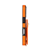 Guess Fashion hoesje met koord – iPhone 17 Oranje - Portemonneehoesje