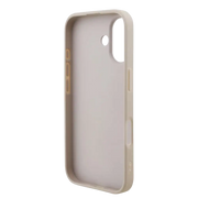 Guess IML Glitter Script Strap MagSafe Hoesje – iPhone 17 Zwart - Back cover met draagkoord
