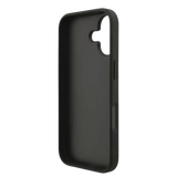 Guess PU 4G Metal Logo Hoesje voor iPhone 17 – Grijs - Telefoonhoesje