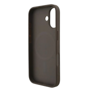 Guess PU Leather 4G MagSafe Hoesje voor iPhone 17 – Bruin - Telefoonhoesje