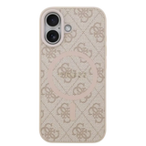 Guess PU Leather 4G MagSafe Hoesje voor iPhone 17 – Roze - Telefoonhoesje