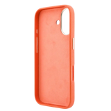 Guess PU Resin Logo Hoesje – iPhone 17 Oranje - Back cover