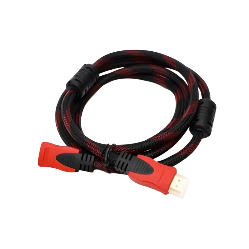 High-speed HDMI-kabel rood/zwart 10M - wave hdmi