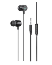 iPeax Bedrade 3,5mm Oordopjes – Zwart