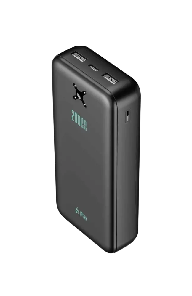 iPeax Powerbank 20.000 mAh - Zorg Dat Je Altijd Beschikbaar Bent