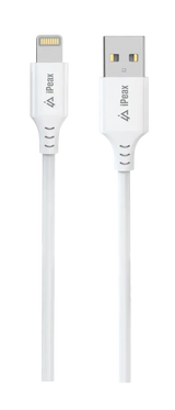 iPeax USB-A naar Lightning Kabel – 1 Meter Wit