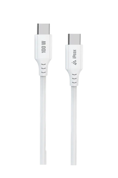 iPeax USB-C Laadkabel 100W – 1,5 meter – Wit