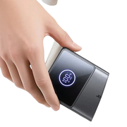 Joyroom Powerbank 10.000 mAh met Oprolbare USB-C Kabel – Zwart