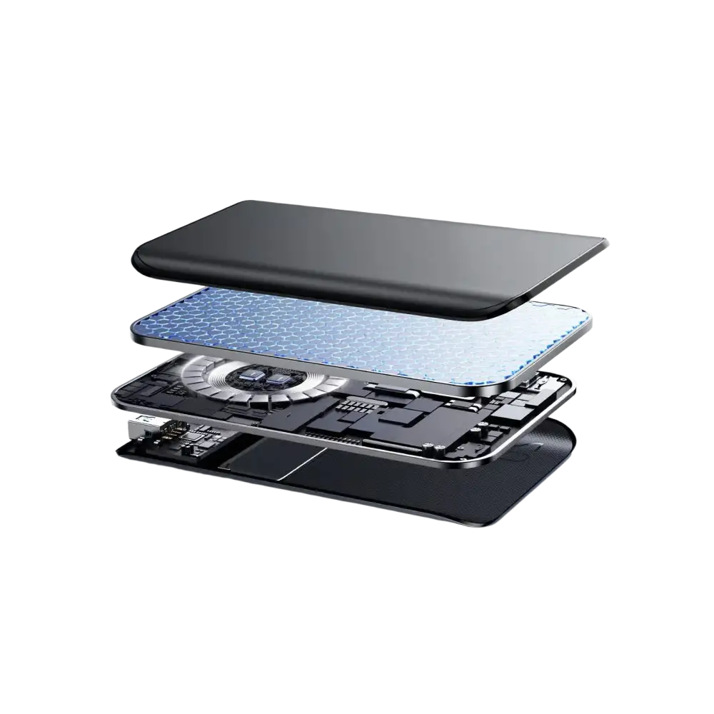 Joyroom Powerbank 20.000 mAh 22,5W met display en 3 poorten – Zwart