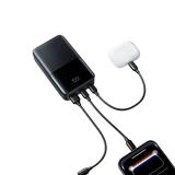 Joyroom Powerbank 20.000 mAh 22,5W met display en 3 poorten – Zwart