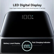 Joyroom Powerbank 20.000 mAh 22,5W met display en 3 poorten – Zwart
