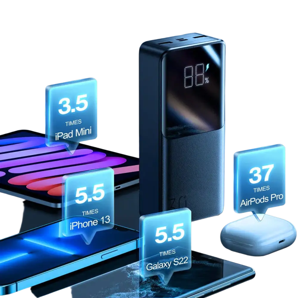 Joyroom Star Series Powerbank 30.000 mAh 22,5W – Zwart