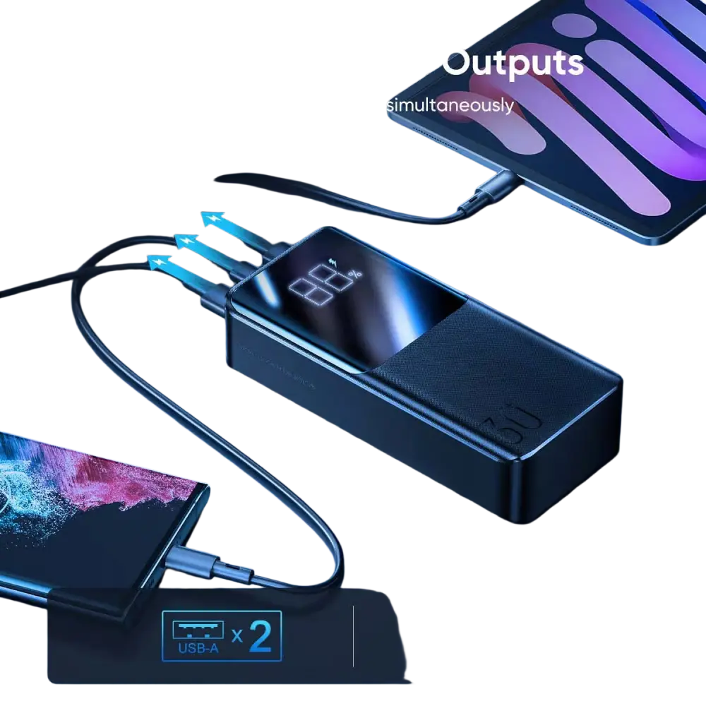 Joyroom Star Series Powerbank 30.000 mAh 22,5W – Zwart