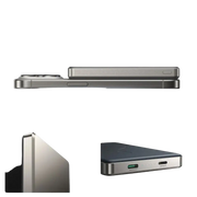 Joyroom Ultra-Slim Magnetische Powerbank 10.000 mAh 20W – Natural Titanium