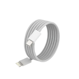 Lightning naar USB-C Oplaadkabel 1 meter – Snelladen voor iPhone en iPad - Wit - Bulk