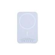 Magnetische Powerbank 10.000 mAh 15W voor iPhone 12 t/m 17 – Wit