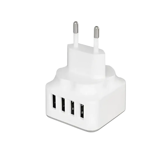 Optimaliseer je Oplaadervaring met de Reislader met 4 USB-A Poorten - Goud