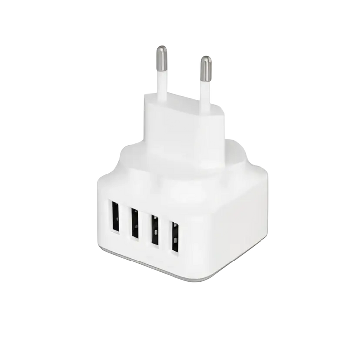 Optimaliseer je Oplaadervaring met de Reislader met 4 USB-A Poorten - Goud