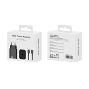 Power Adapter CH45W09 met USB-C naar Kabel 180cm – 45W Zwart - Oplader
