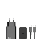 Power Adapter CH45W09 met USB-C naar Kabel 180cm – 45W Zwart - Oplader