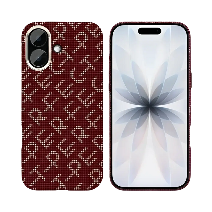 Rixus Alpine Ultra-Slim Case met MagSafe – iPhone 17 – Cherry Red