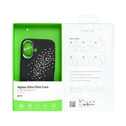 Rixus Alpine Ultra-Slim Case met MagSafe – iPhone 17 Galaxy Black - Back cover / hardcase