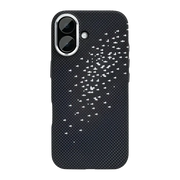 Rixus Alpine Ultra-Slim Case met MagSafe – iPhone 17 Galaxy Black - Back cover / hardcase