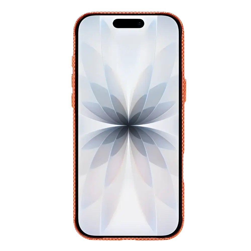 Rixus Alpine Ultra-Slim Case met MagSafe – iPhone 17 Galaxy Orange - Back cover / hardcase
