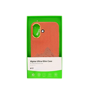 Rixus Alpine Ultra-Slim Case met MagSafe – iPhone 17 Mountain Orange - Back cover / hardcase