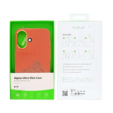 Rixus Alpine Ultra-Slim Case met MagSafe – iPhone 17 Mountain Orange - Back cover / hardcase