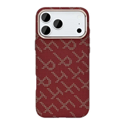 Rixus Alpine Ultra-Slim Case met MagSafe – iPhone 17 Pro Cherry Red - Back cover