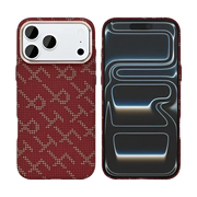 Rixus Alpine Ultra-Slim Case met MagSafe – iPhone 17 Pro Cherry Red - Back cover