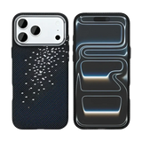 Rixus Alpine Ultra-Slim Case met MagSafe – iPhone 17 Pro Galaxy Black - Back cover