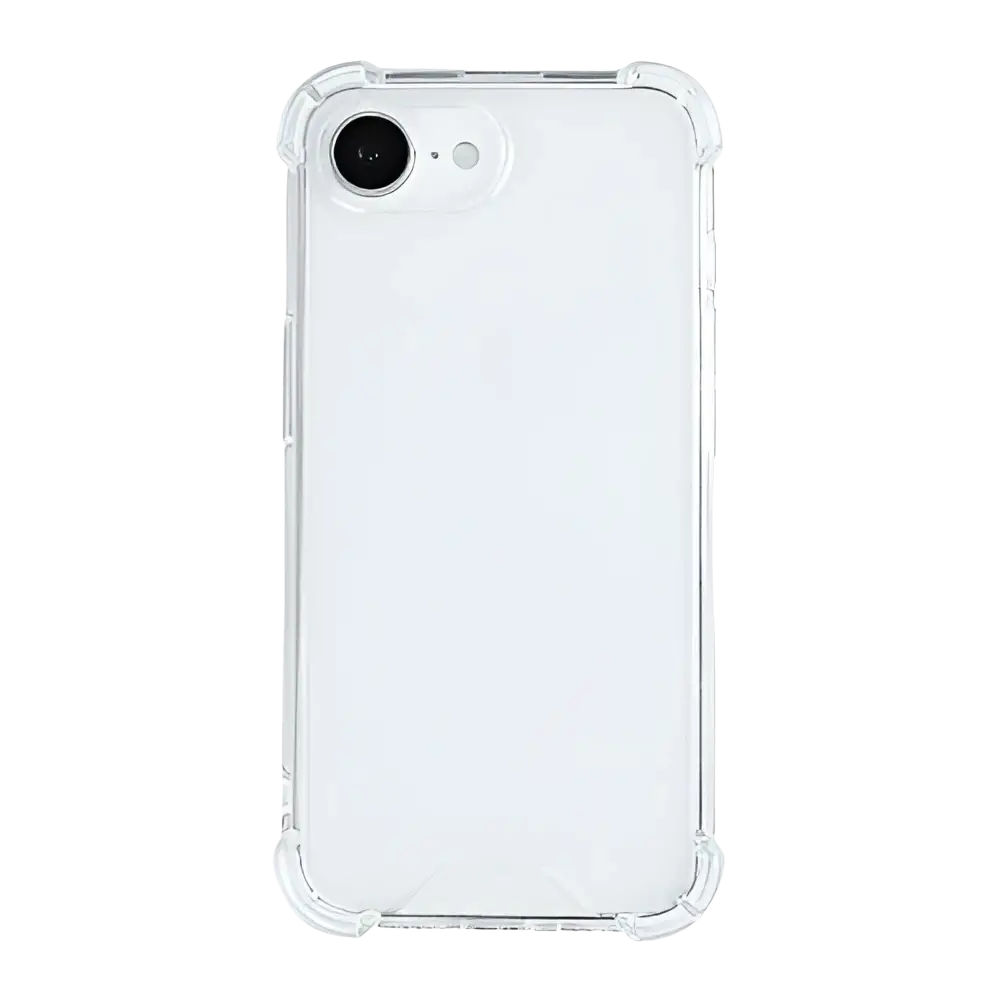 Rixus Anti-Burst Case – iPhone 16e / 17e Transparant - Back cover / softcase