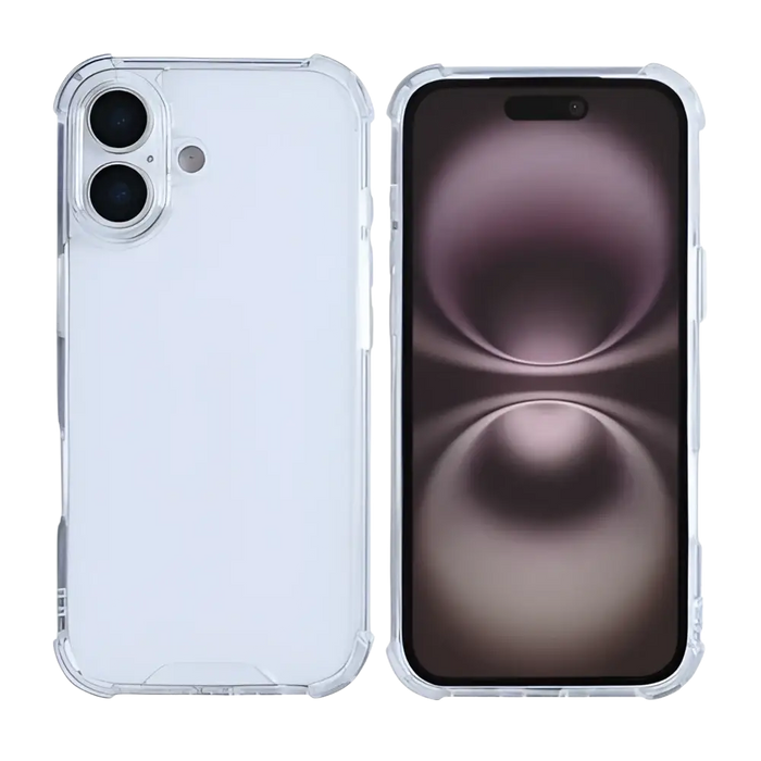Rixus Anti-Burst Case – iPhone 17 – Transparant