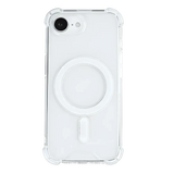 Rixus Anti-Burst Case met MagSafe – iPhone 16e / 17e Transparant - Back cover / softcase