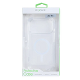 Rixus Anti-Burst Case met MagSafe – iPhone 17 Pro Transparant - Back cover
