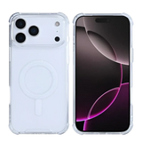 Rixus Anti-Burst Case met MagSafe – iPhone 17 Pro Transparant - Back cover
