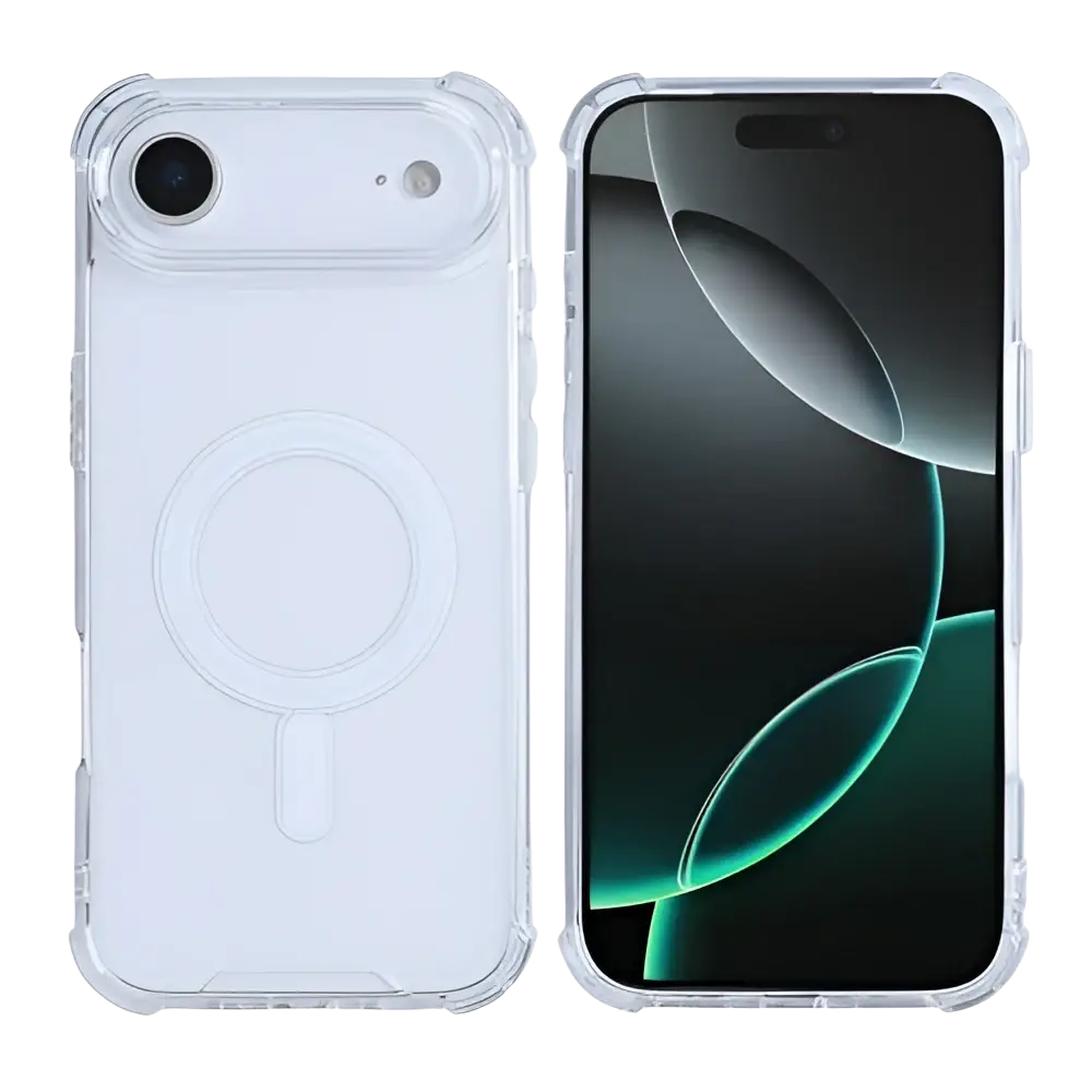 Rixus Anti-Burst Case met MagSafe – iPhone Air Transparant - Back cover / softcase