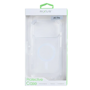 Rixus Anti-Burst Case met MagSafe – iPhone Air Transparant - Back cover / softcase