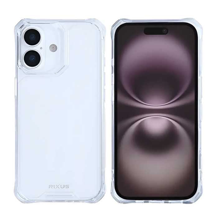 Rixus Armor-X Anti Shock Case – iPhone 17 – Transparant
