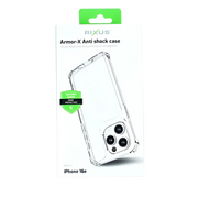 Rixus Armor-X Anti Shock Case met MagSafe – iPhone 16e / 17e Transparant - Back cover / hybride