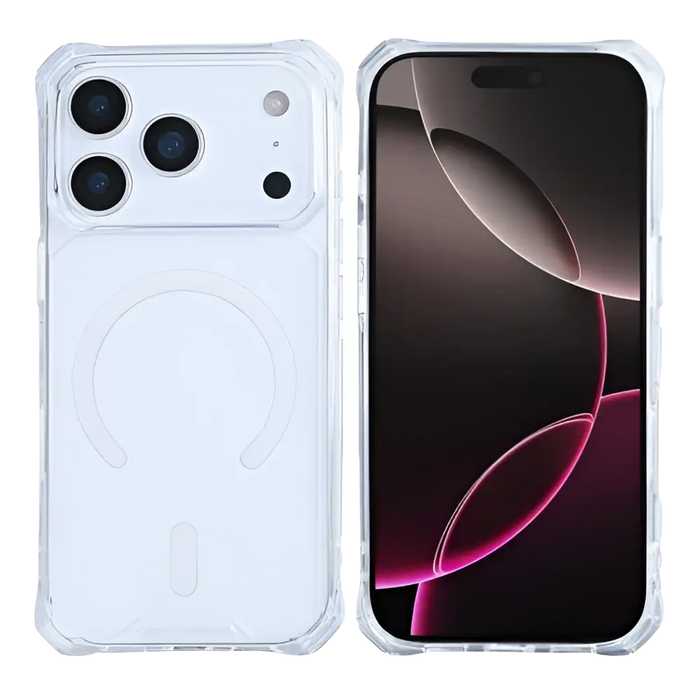 Rixus Armor-X Anti Shock Case met MagSafe – iPhone 17 Pro – Transparant
