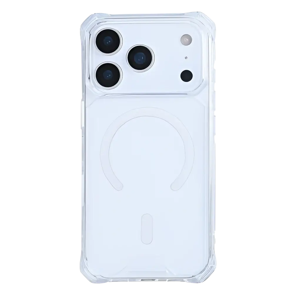 Rixus Armor-X Anti Shock Case met MagSafe – iPhone 17 Pro Transparant - Back cover
