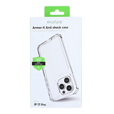 Rixus Armor-X Anti Shock Case met MagSafe – iPhone 17 Pro Transparant - Back cover