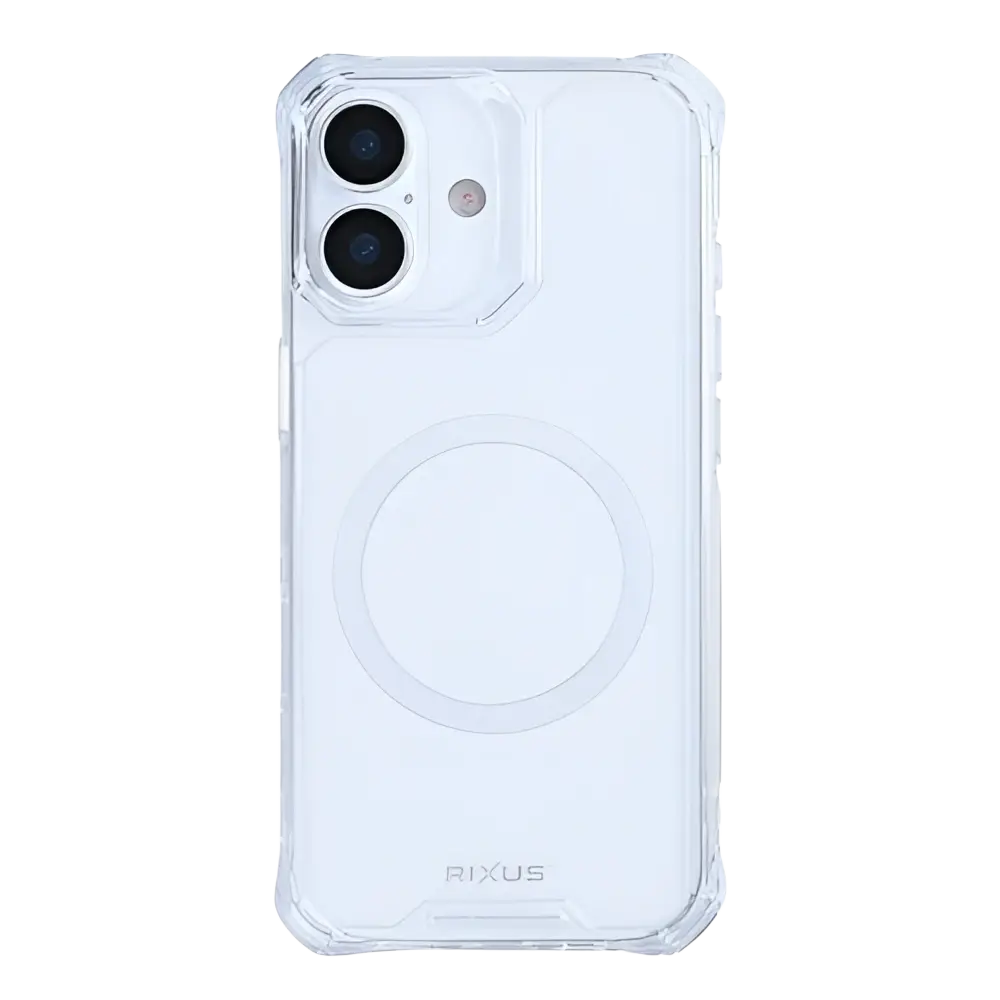 Rixus Armor-X Anti Shock Case met MagSafe – iPhone 17 Transparant - Back cover / hybride