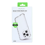 Rixus Armor-X Anti Shock Case met MagSafe – iPhone 17 Transparant - Back cover / hybride