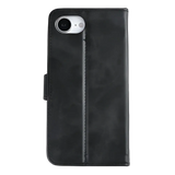 Rixus Bookcase – iPhone 16e / 17e Zwart - Book case / wallet