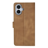 Rixus Bookcase – iPhone 17 Lichtbruin - Book case / wallet